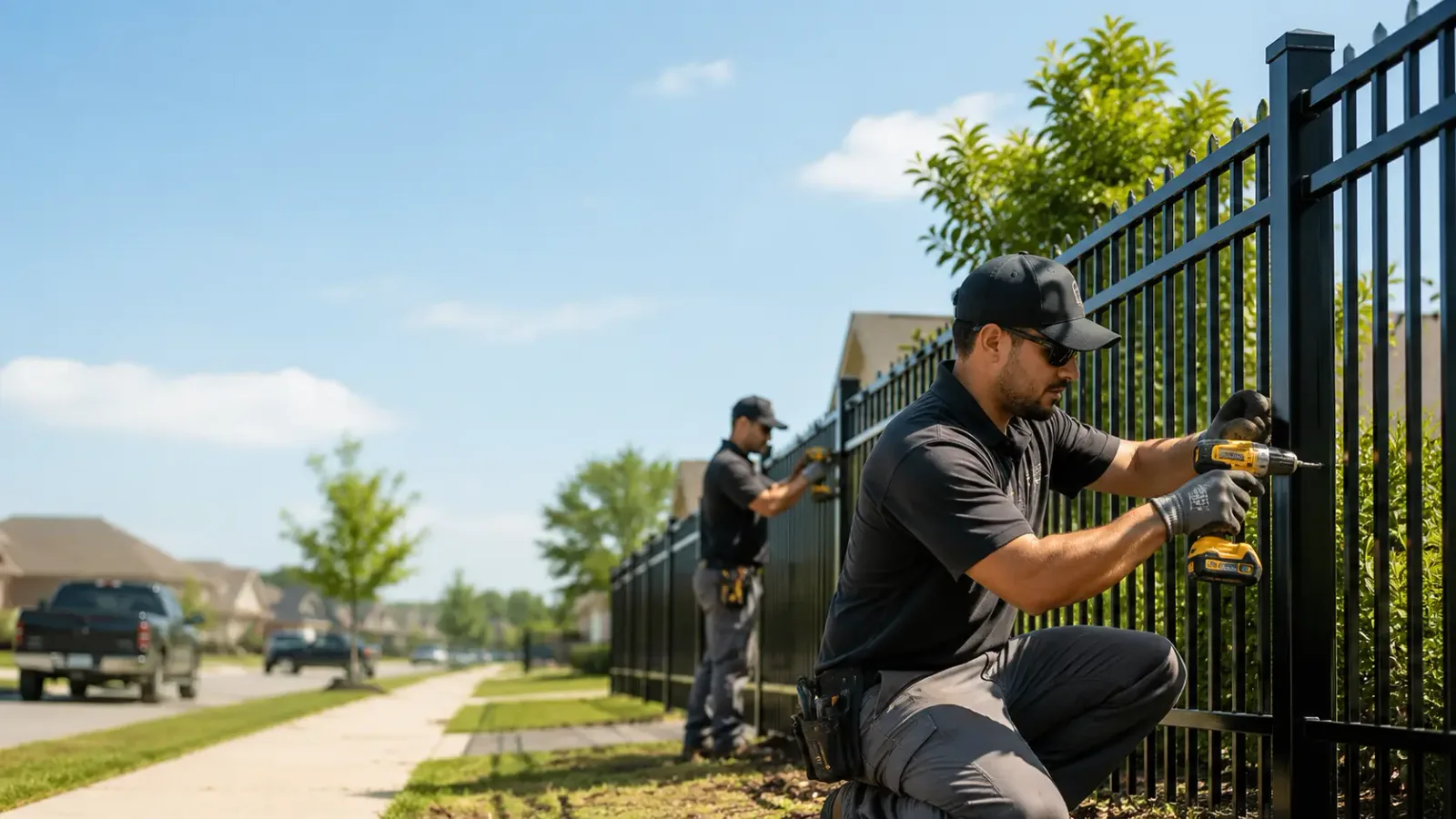Metal Fence Installation in Johnson Creek, WI